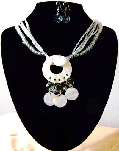 fashion jewellery pls -       NU 10996 TWO PIECE SET